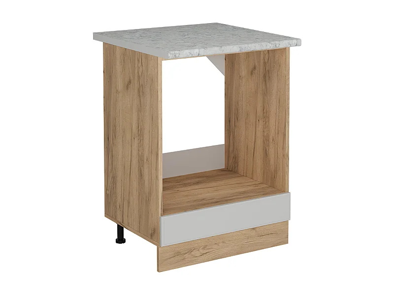 Meuble pour four blanc campagne 60x60x81.6 r-line