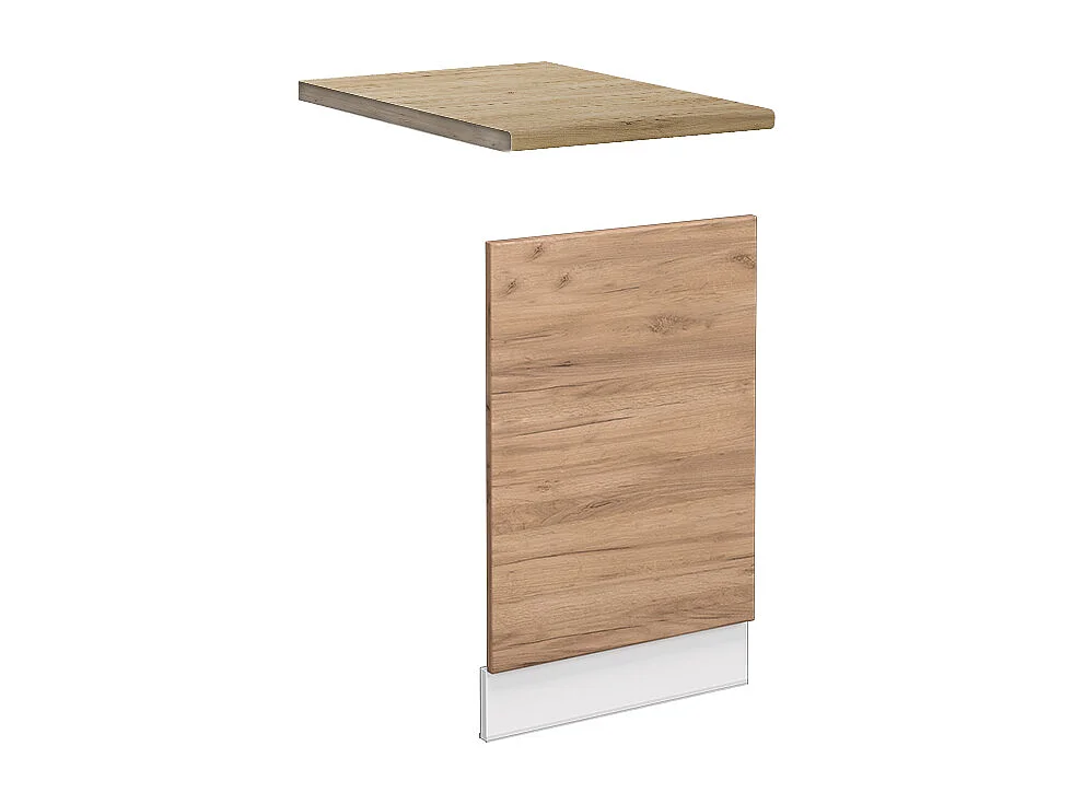 Panel frontal roble dorado 45x1.6x67.4 fame-line