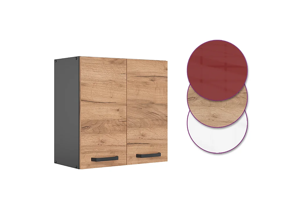 Wall cabinet gold power oak 60x31x60 r-line