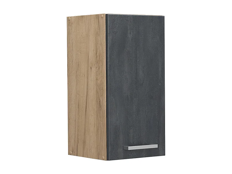 Hangkast zwart beton 30x31x60 r-line