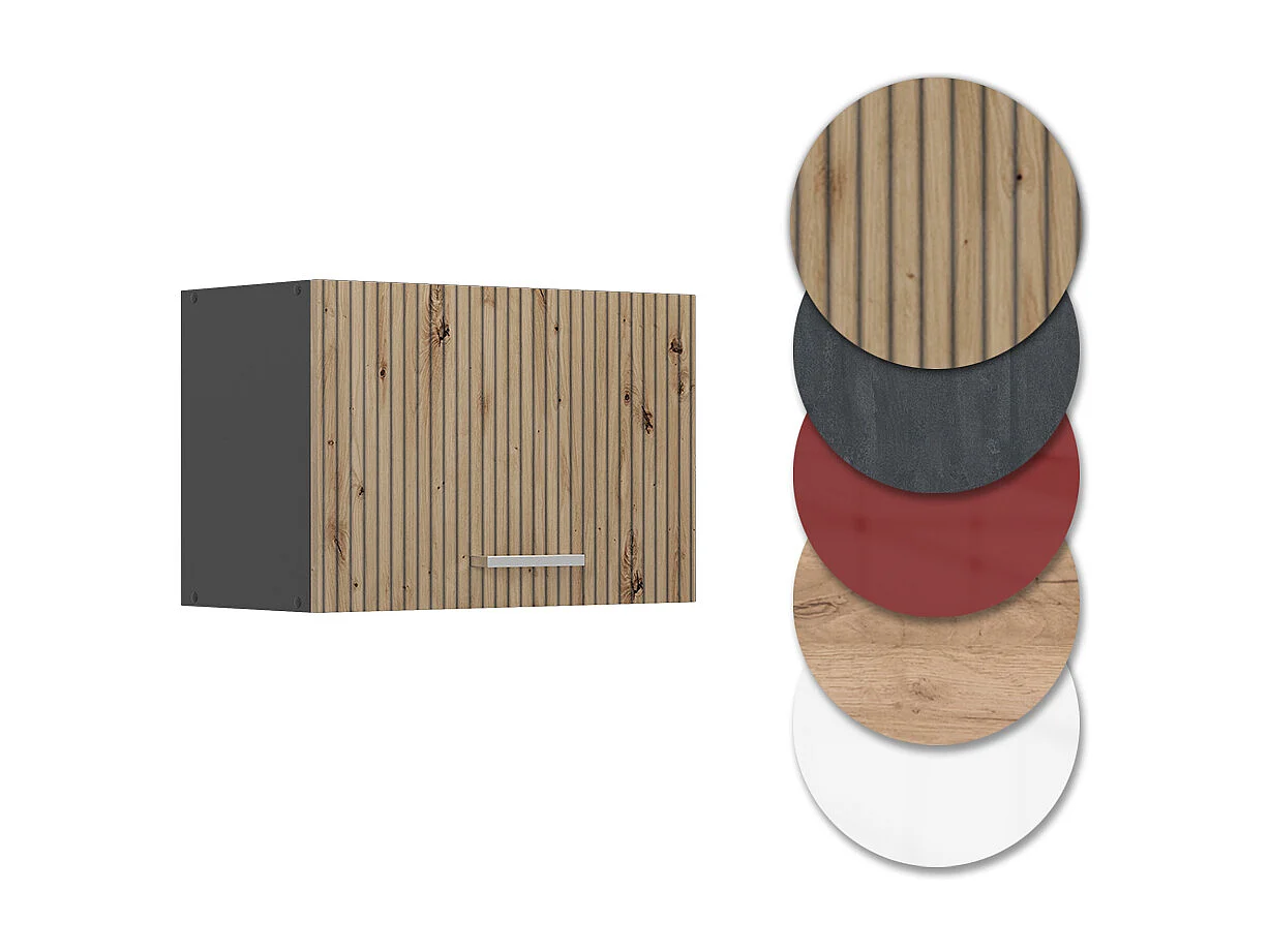 Armario colgante roble artesanal 60x31x40 r-line