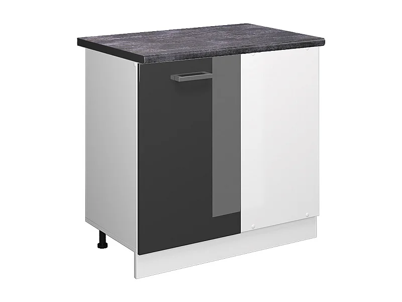 Meuble dangle anthracite haute brillance 86x60x81.6 r-line