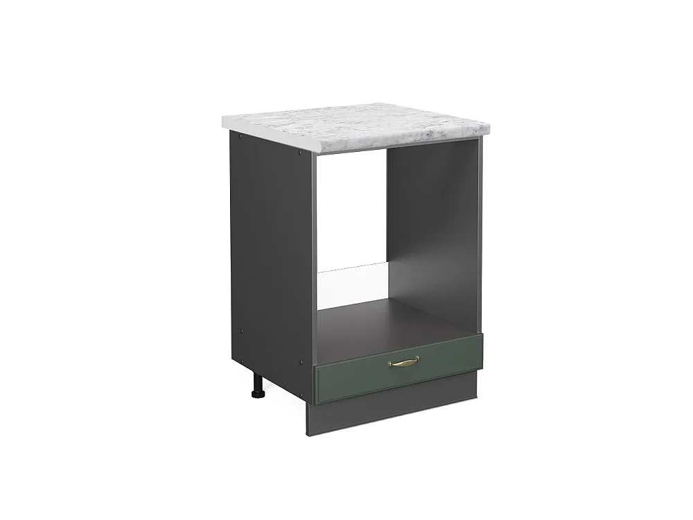 Meuble pour four vert or campagne 60x60x82 fame-line