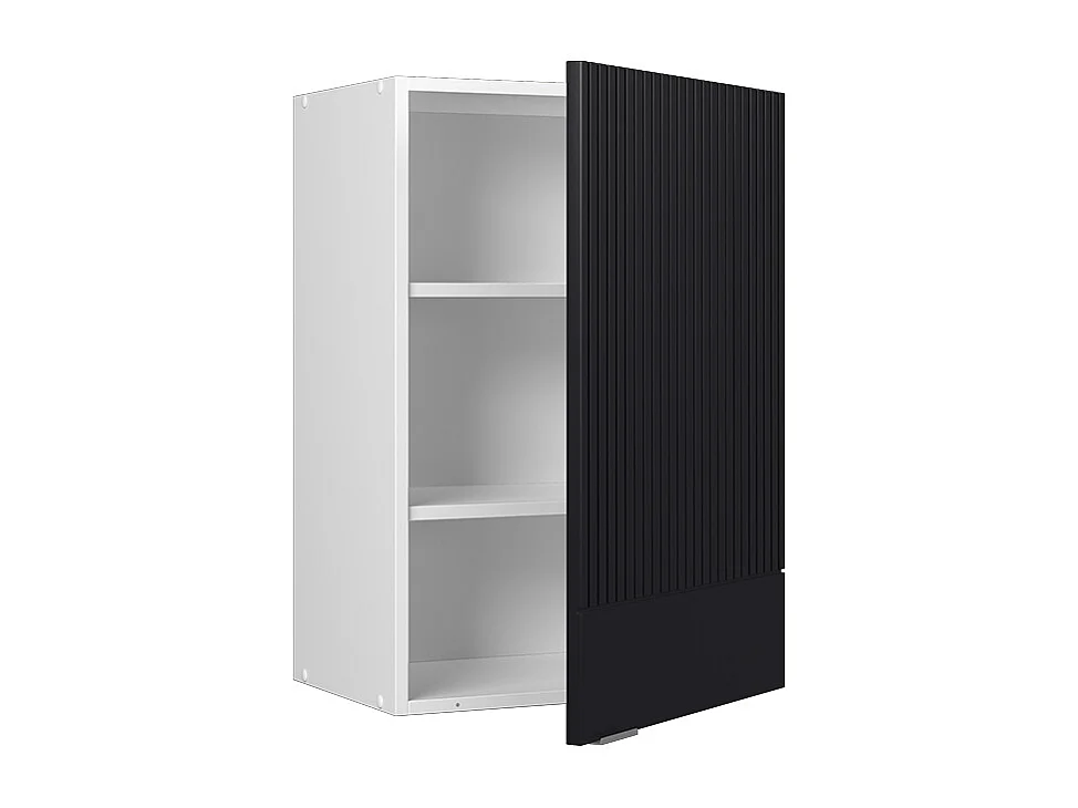 Pensile da cucina nero a righe 50x34.1x72 fame-line