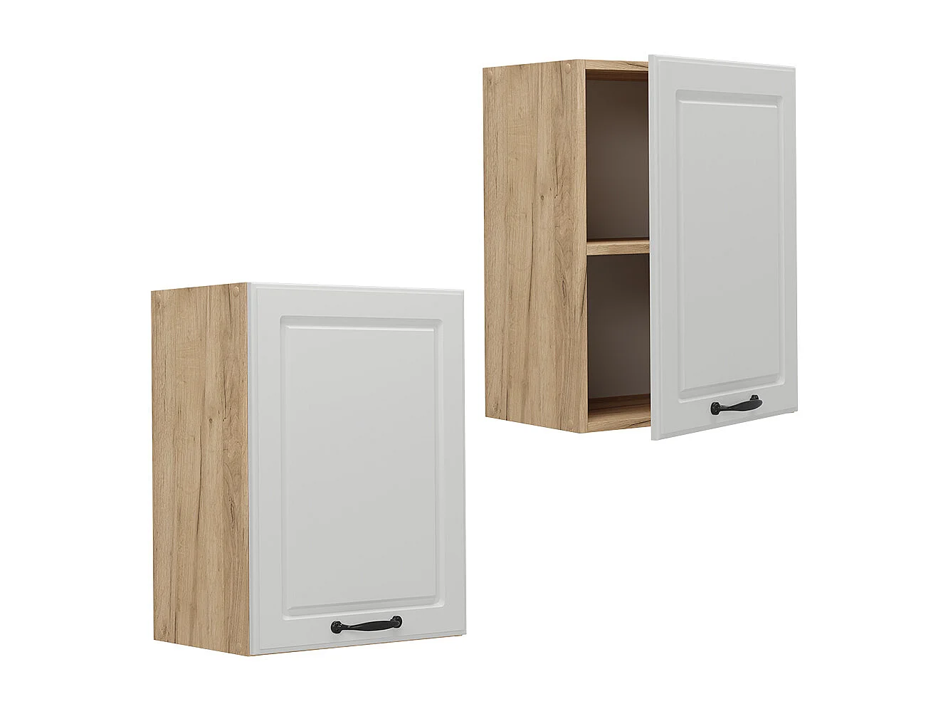 Pensile da cucina bianco casa di campagna 45x31x60 r-line