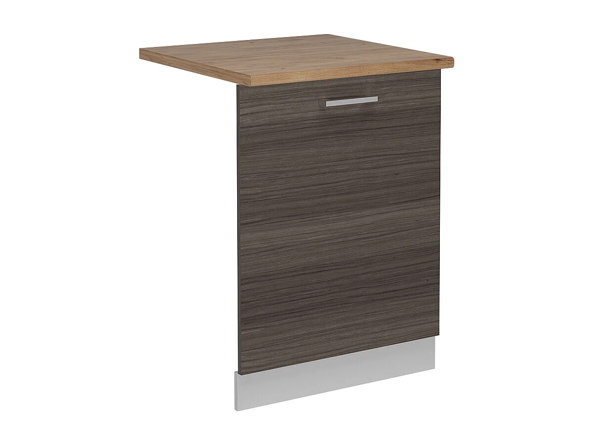 Façade de lave-vaisselle gris noble 60x1.6x81.8 r-line