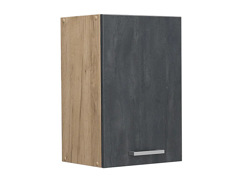 Armario colgante hormigón negro 40x31x60 r-line