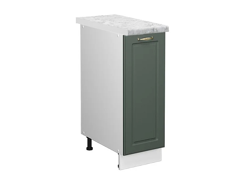 Armario de farmacia verde dorado casa de campo 30x60x82 fame-line