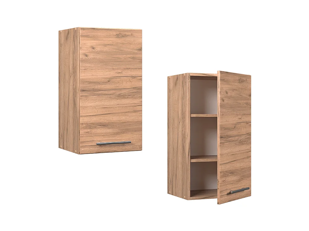Hangkast krachtige eik goud 40x34.1x72 fame-line