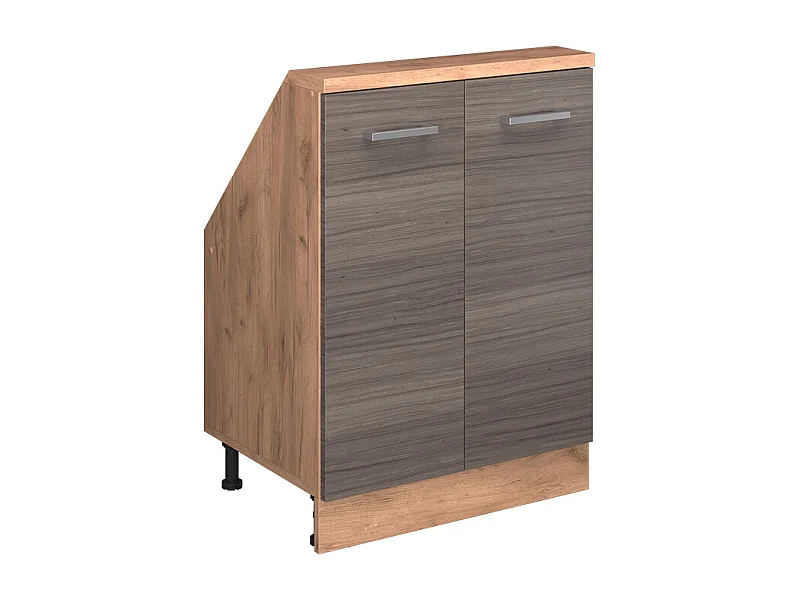 Meuble sous pente gris noble 60x46x81.6 r-line