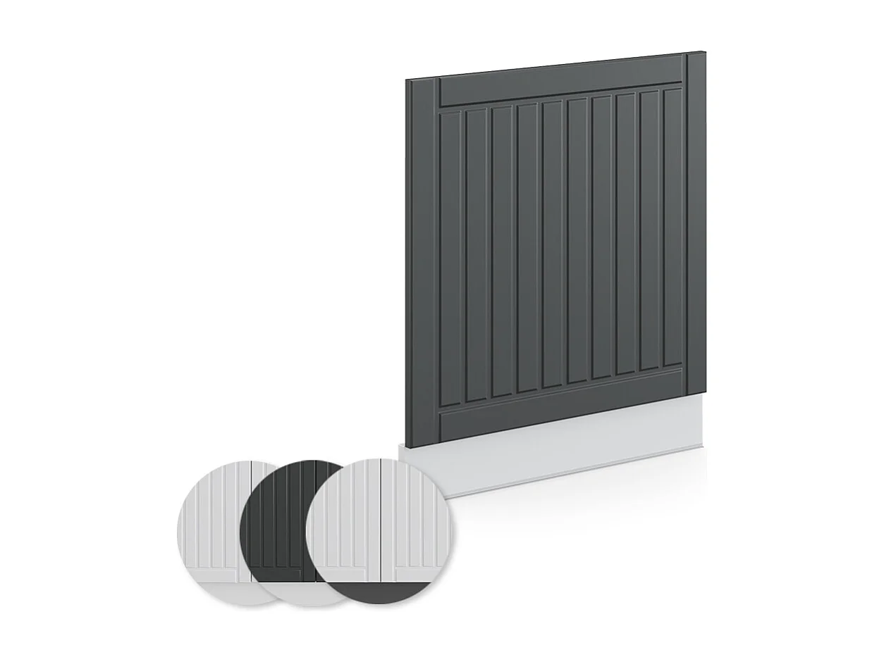 Façade anthracite campagne 60x1.6x67.4 fame-line