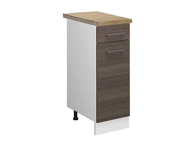 Mueble bajo de cocina gris noble 30x60x81.6 r-line