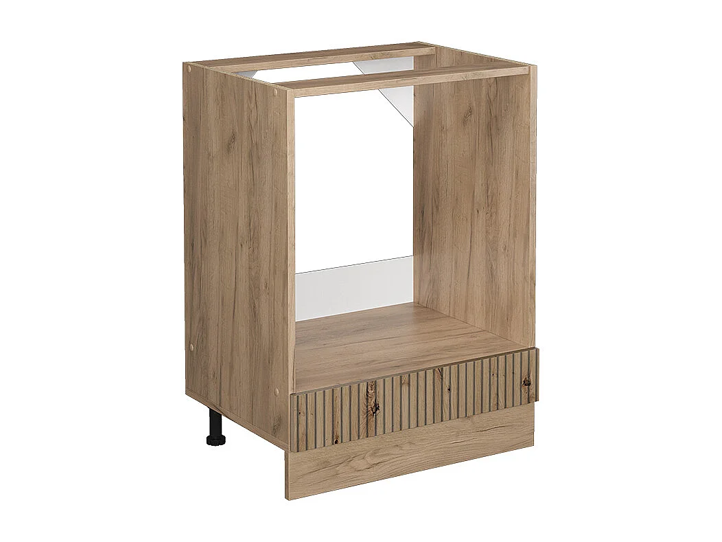 Meuble pour four chêne artisan 60x46x81.6 r-line