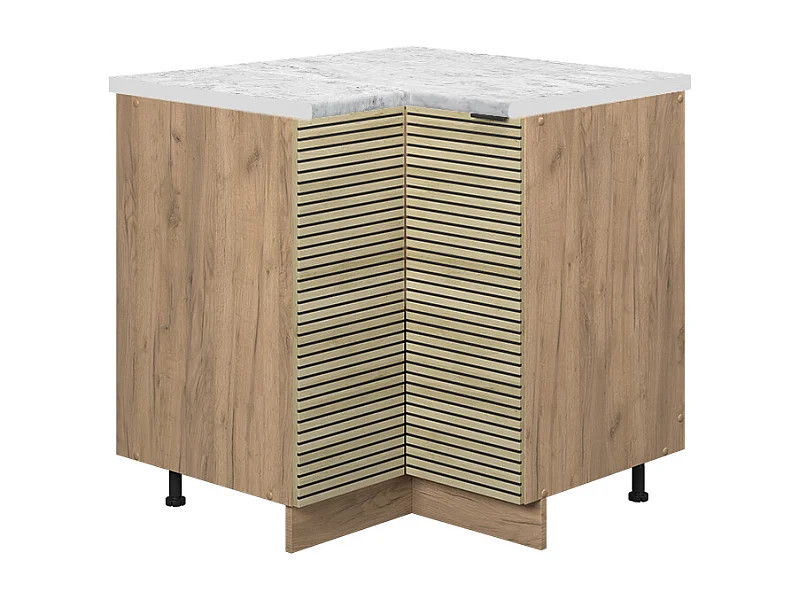 Meuble dangle panneau en chêne 80.5x60x82 fame-line