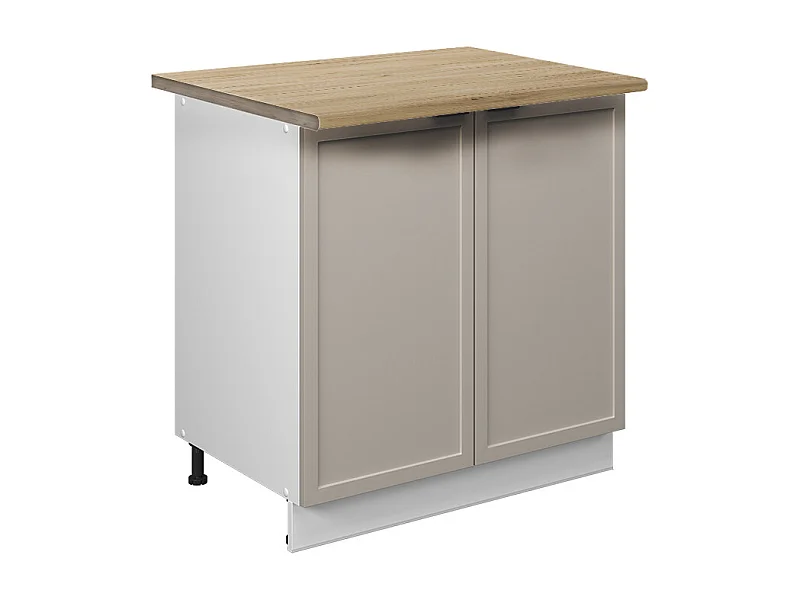 Wastafelkast grijsbeige 80x60x82 fame-line