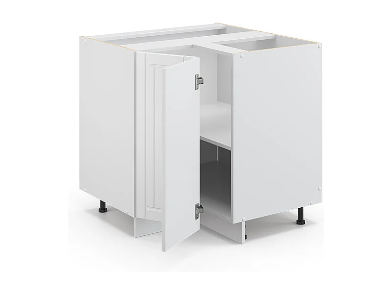 Mobile ad angolo cucina bianco casa di campagna 80.5x60x82 fame-line