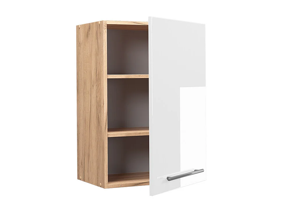 Pensile da cucina bianco lucido 50x34.1x72 fame-line