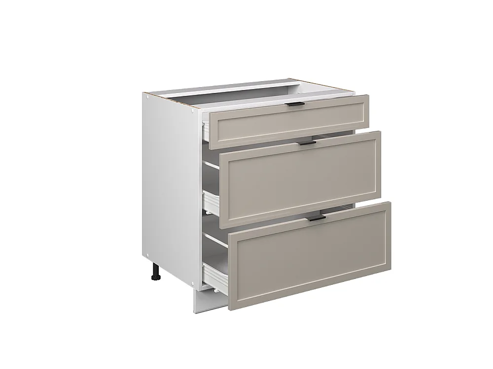 Meuble cuisine grisbeige 80x51.6x82 fame-line