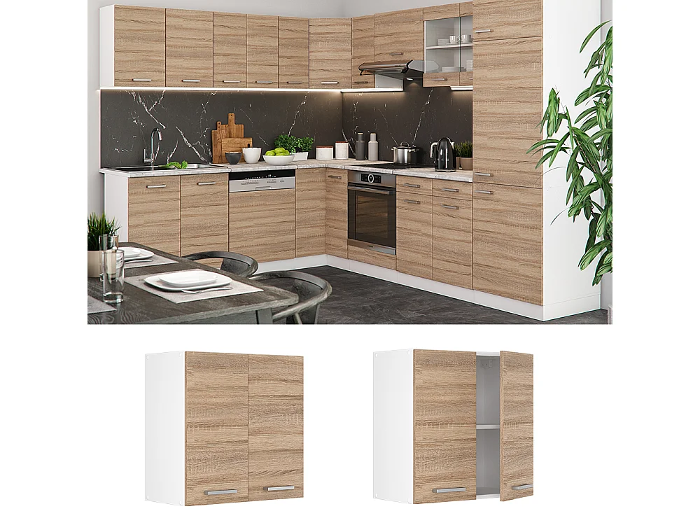 Armário de parede sonoma 60x31x60 r-line