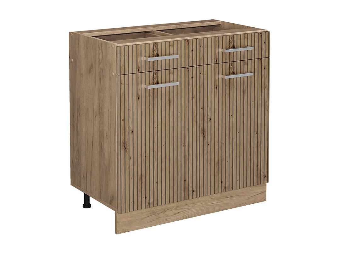 Meuble cuisine chêne artisan 80x46x81.6 r-line