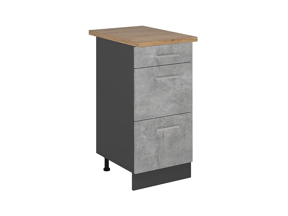 Meuble cuisine béton 40x60x81.6 r-line