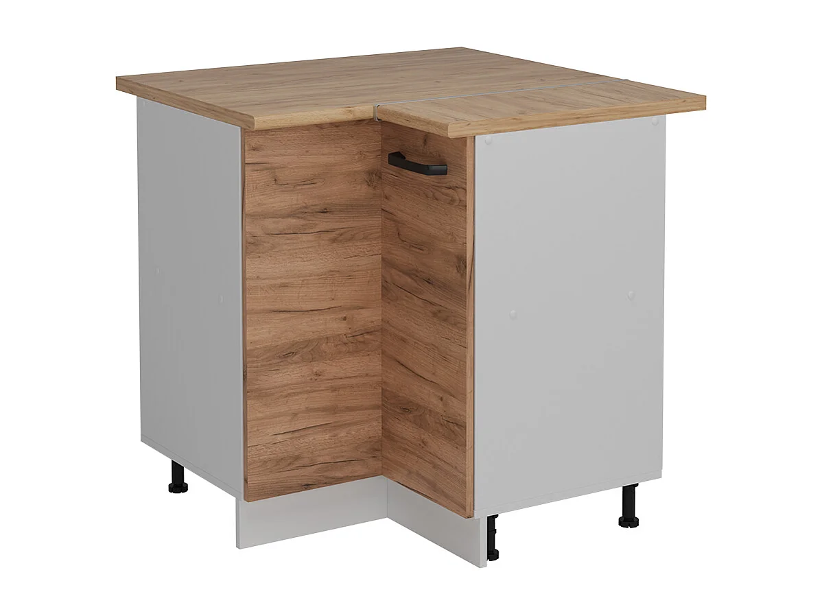 Meuble dangle chêne de force doré 75.6x60x81.6 r-line