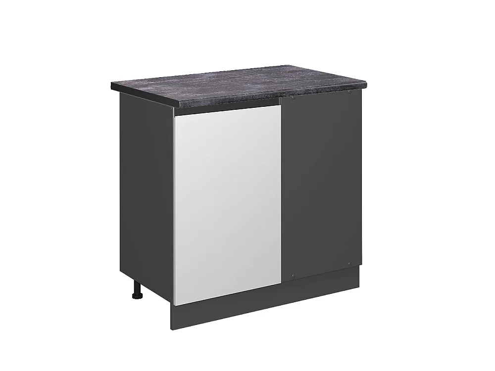 Armario de esquina blanco 86x60x81.6 r-line