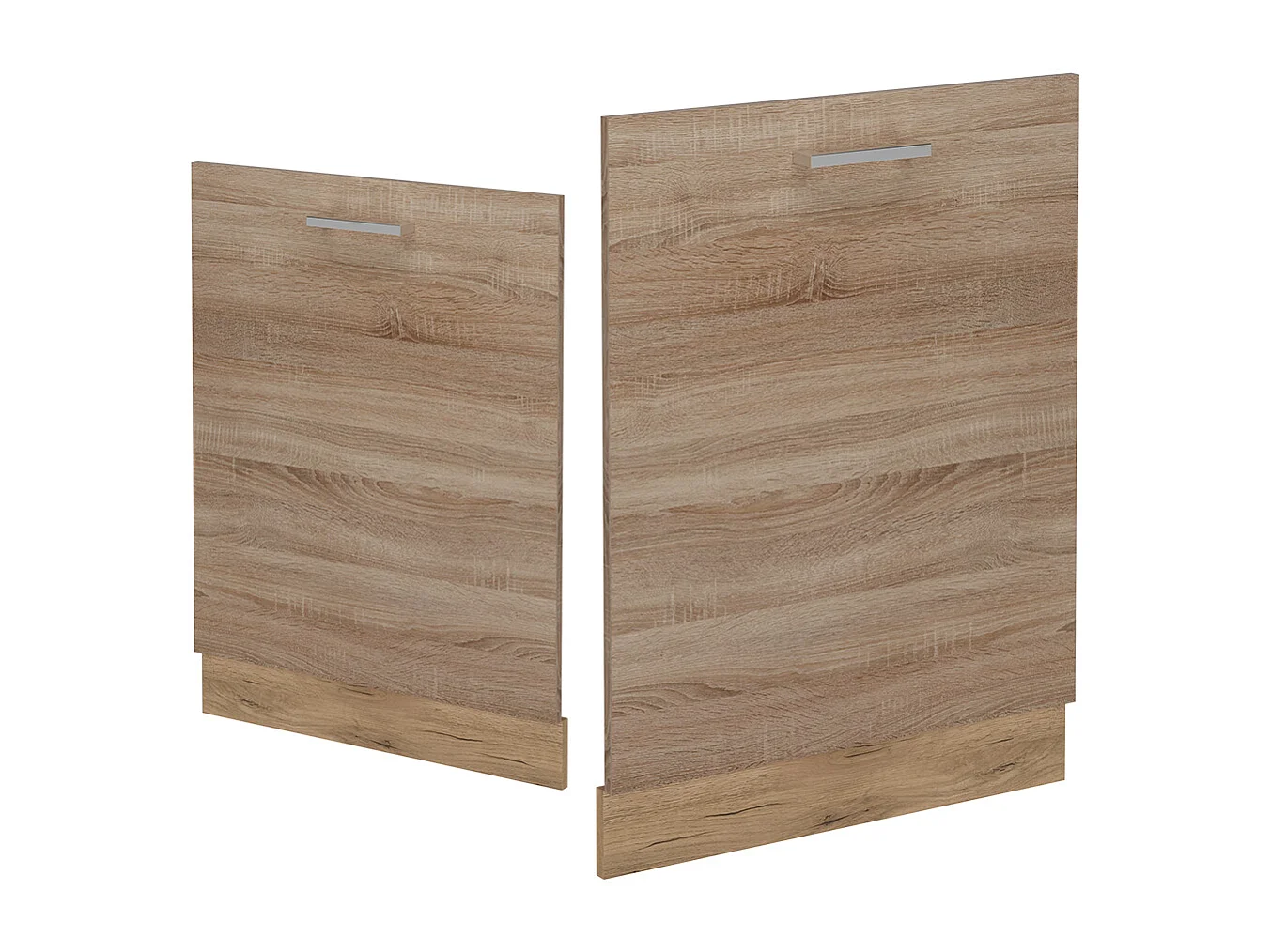 Façade de lave-vaisselle sonoma 60x1.6x81.8 r-line