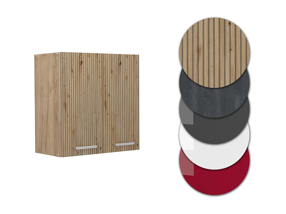 Pensile da cucina rovere artigianale 60x31x60 r-line