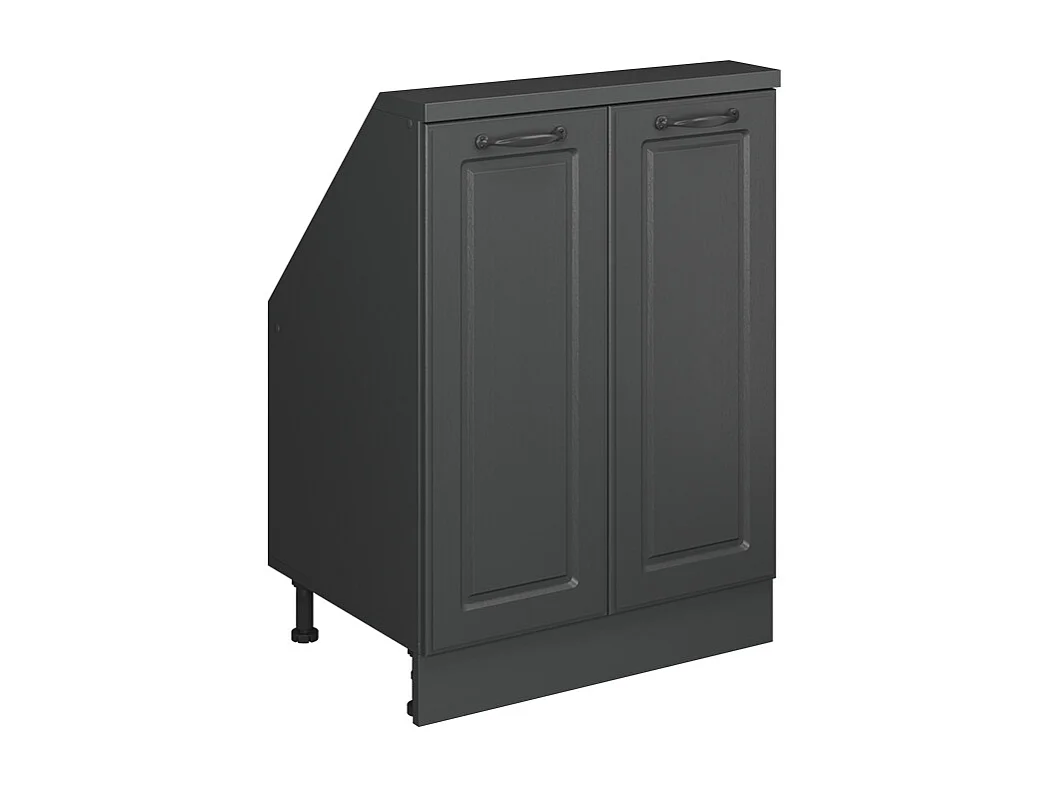Meuble sous pente anthracite campagne 60x46x81.6 r-line