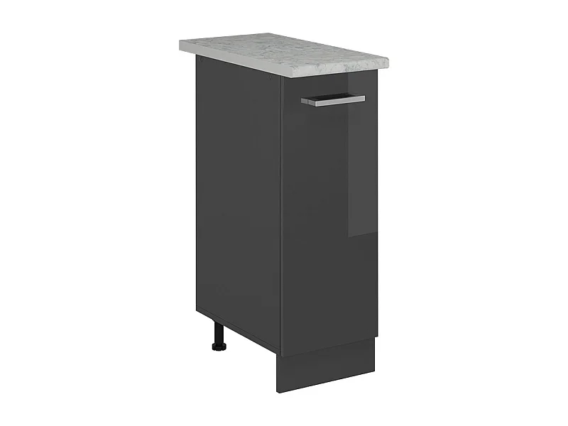 Szafka apteczna antracyt wysoki połysk 30x60x81.6 r-line