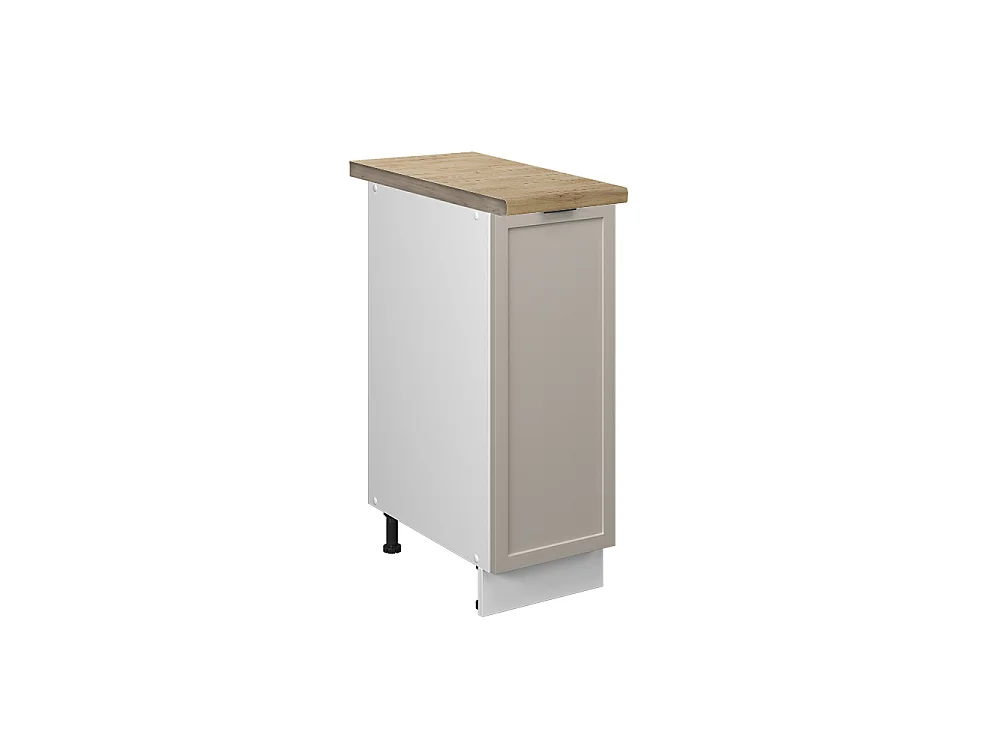 Meuble de cuisine grisbeige 30x60x82 fame-line