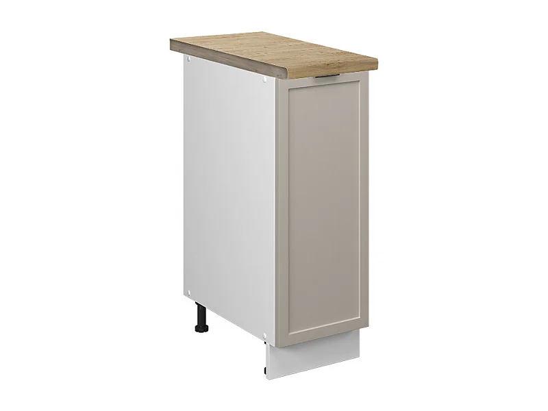 Meuble de cuisine grisbeige 30x60x82 fame-line