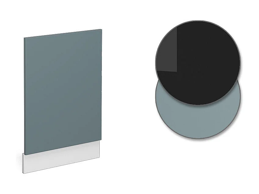 Panel frontal gris azulado 45x1.6x57.2 r-line