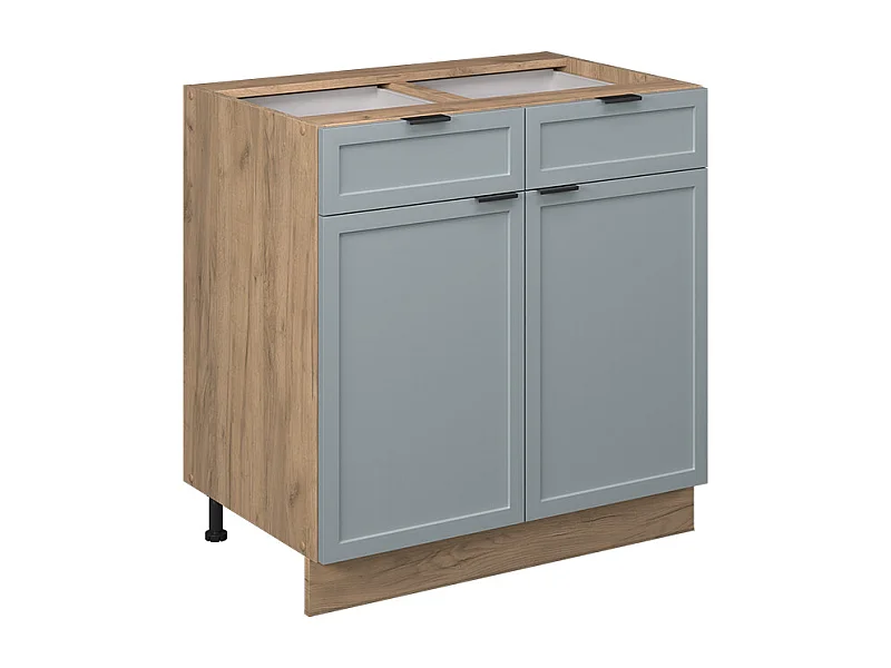 Küchenunterschrank hellblau-grau 80x51.6x82 fame-line