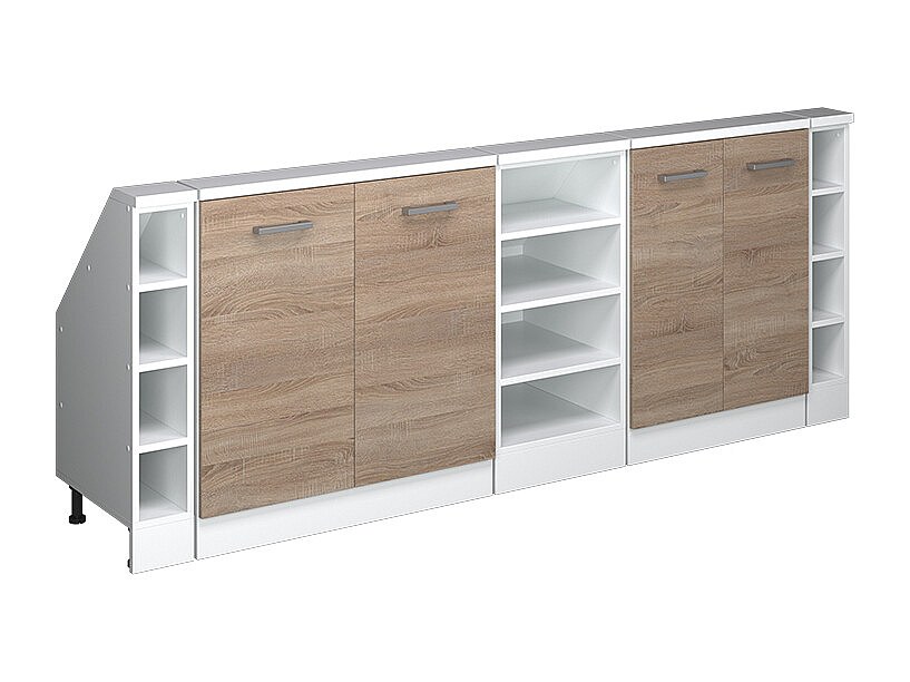 Meuble sous pente sonoma 210x46x81.6 r-line
