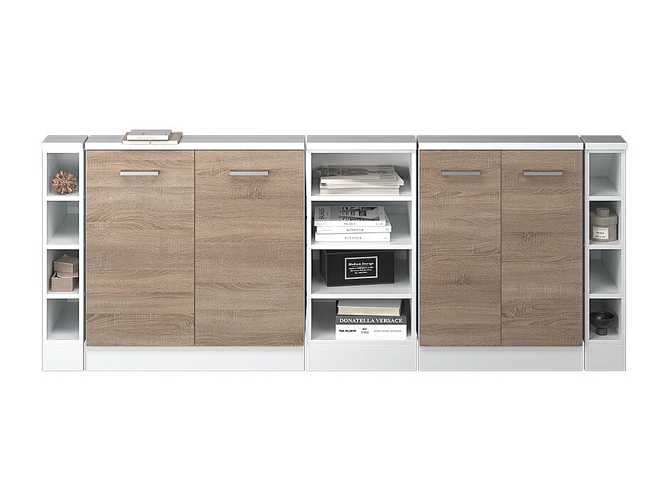 Küchenschrank für Dachschrägen sonoma 210x46x81.6 r-line
