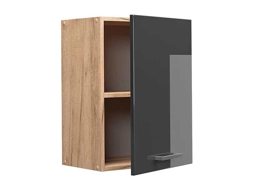 Armario colgante antracita alto brillo 45x31x60 r-line
