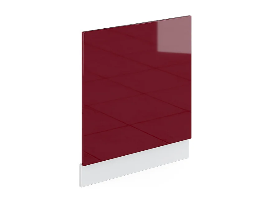 Façade rouge brillant 60x1.6x57.2 r-line