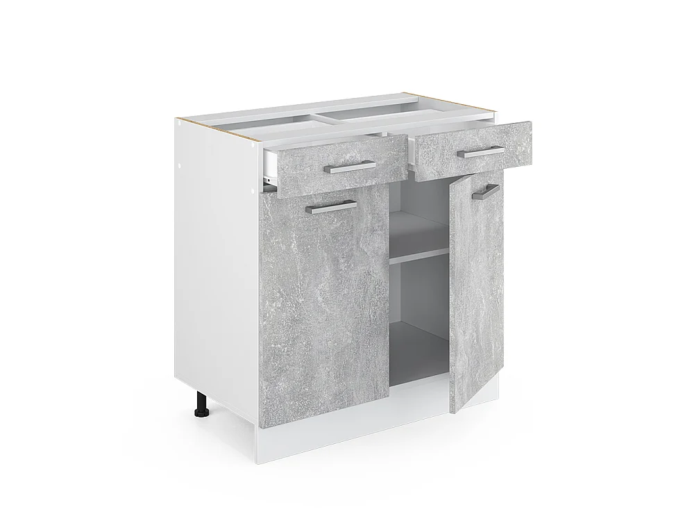 Meuble cuisine béton 80x60x81.6 r-line