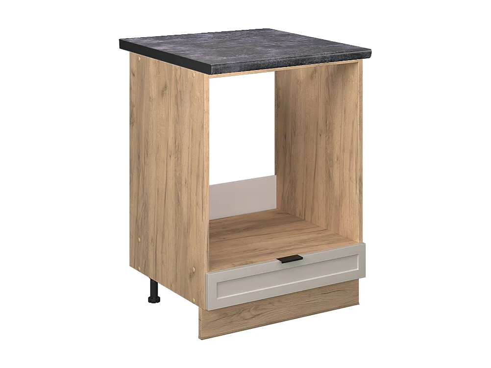 Ovenombouwkast grijsbeige 60x60x82 fame-line