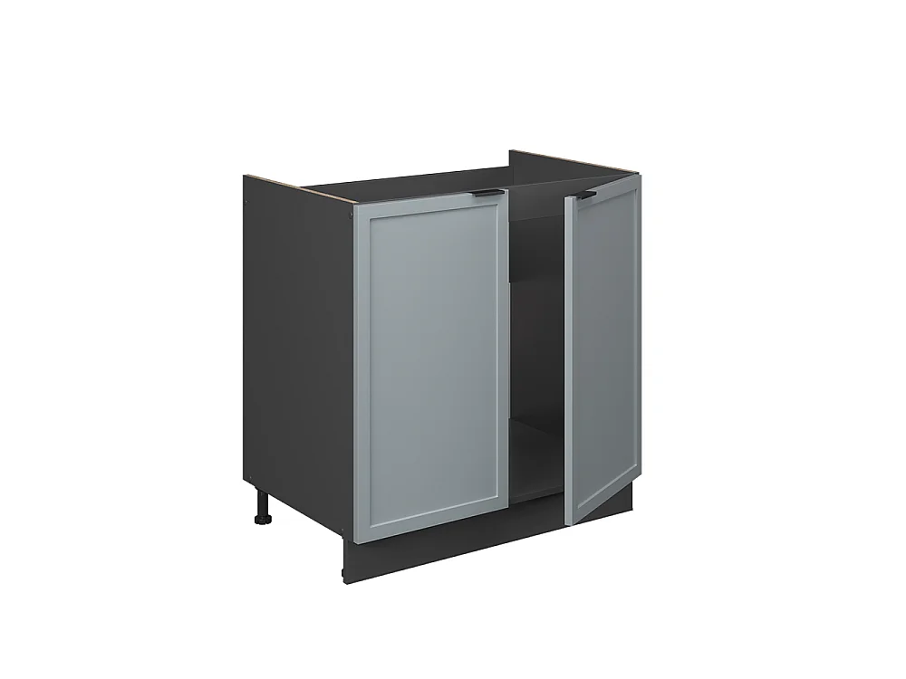 Spülenunterschrank hellblau-grau 80x60x82 fame-line