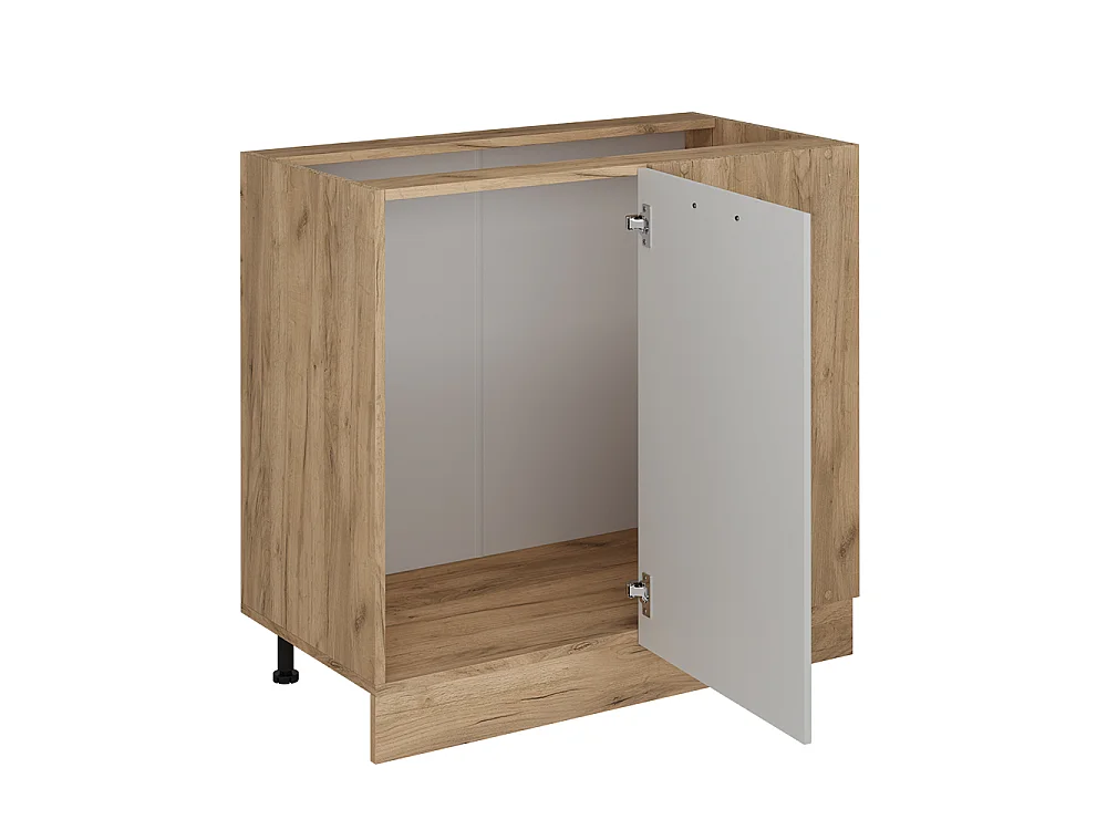 Hoekkast wit landhuis 86x60x81.6 r-line