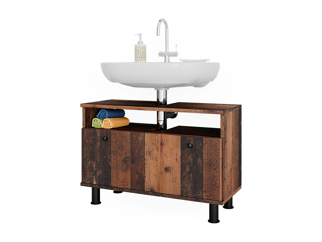 Mobiletto per lavabo oldstyle 80.2x32x54 fynn