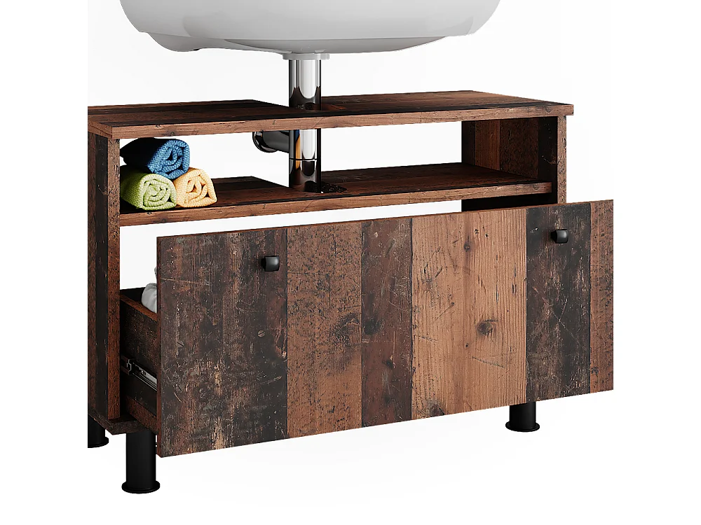 Meuble sous-vasque oldstyle 80.2x32x54 fynn