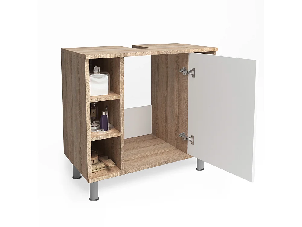 Meuble sous vasque simple sonoma 60x32x54 fynn