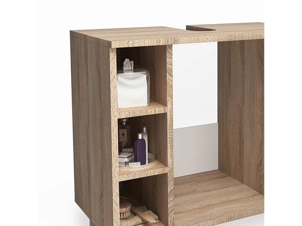 Meuble sous vasque simple sonoma 60x32x54 fynn
