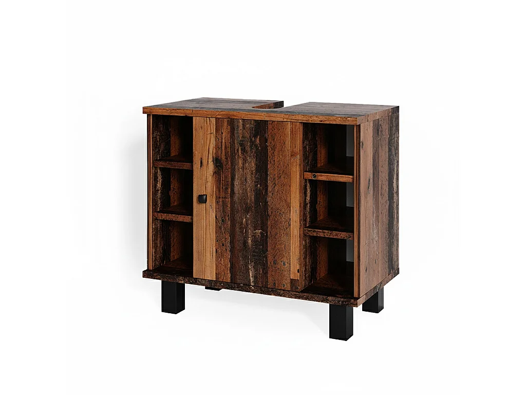 Szafka pod umywalkę drewno antyczne 60x32x54 fynn