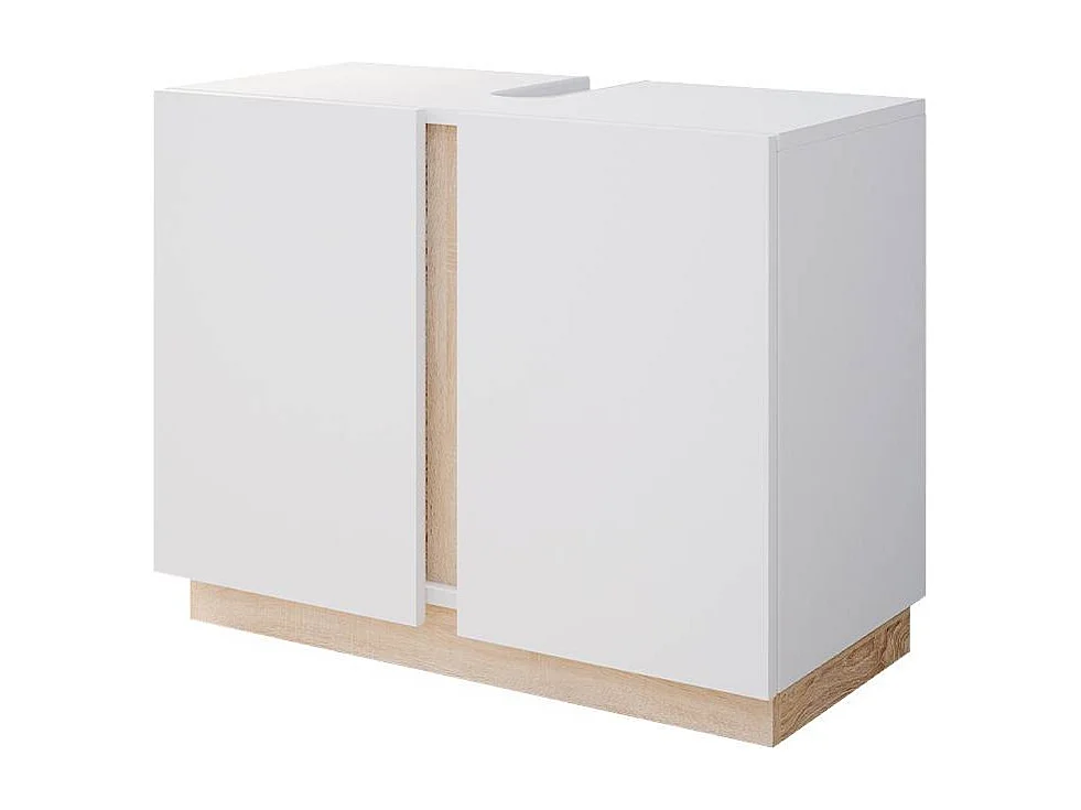 Mobile sottolavabo per bagno bianco 70.4x34.6x55.5 gloria