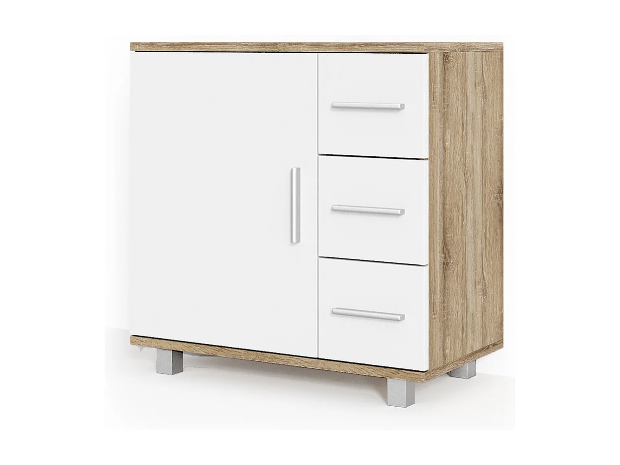 Mobile sottolavabo per bagno sonoma 60x33x60.8 ilias